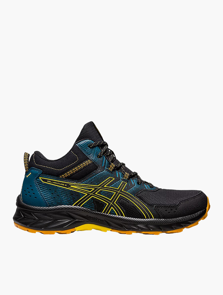 MyRunway | Shop Asics Black & Golden Yellow Gel-Venture 9 Mt